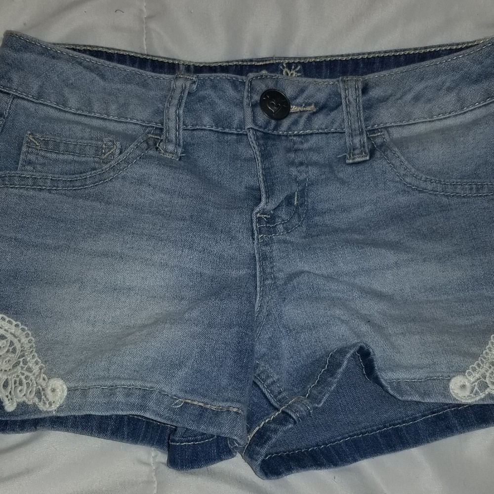 Girls jean shorts